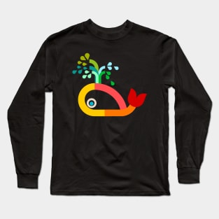 Baby whale Long Sleeve T-Shirt